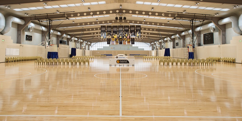 Netball courts at the AIS centre of excellence