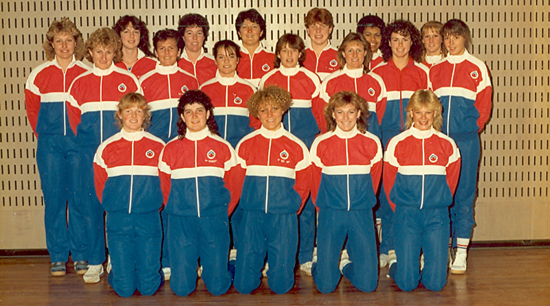 AIS 1985 WOMEN NETBALL 