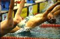 AIS swimmer Simon Coombs competing