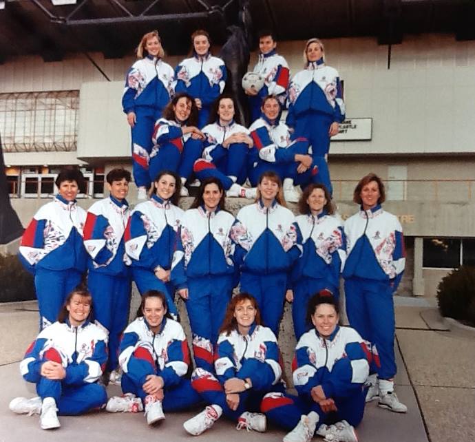1992 AIS Netball Team Photo